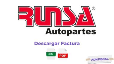 facturacion RUNSA Autopartes Facturar Tickets ADN Fiscal