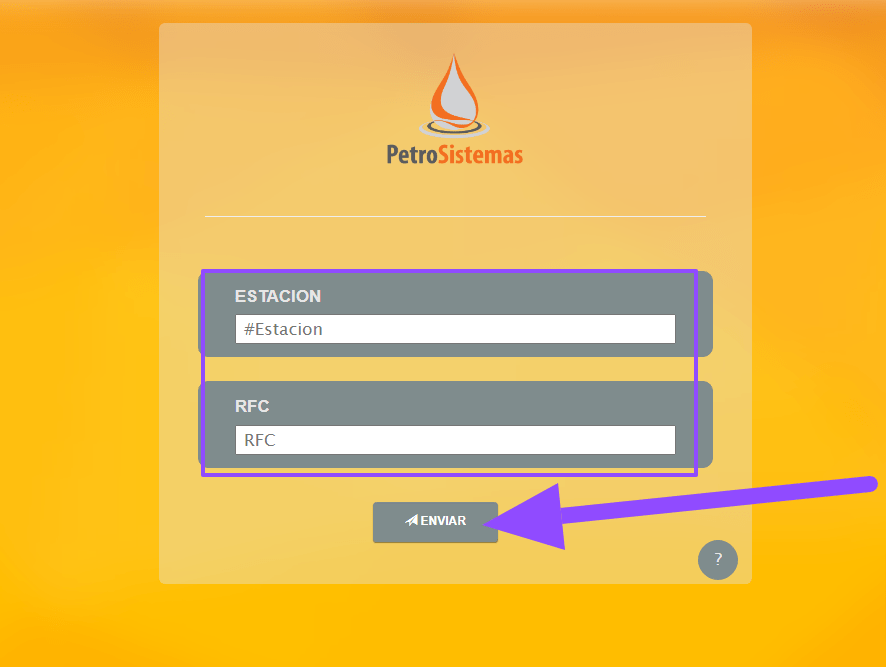 ingresar estacion y rfc PetroSistemas facturacion Facturar Tickets ADN Fiscal