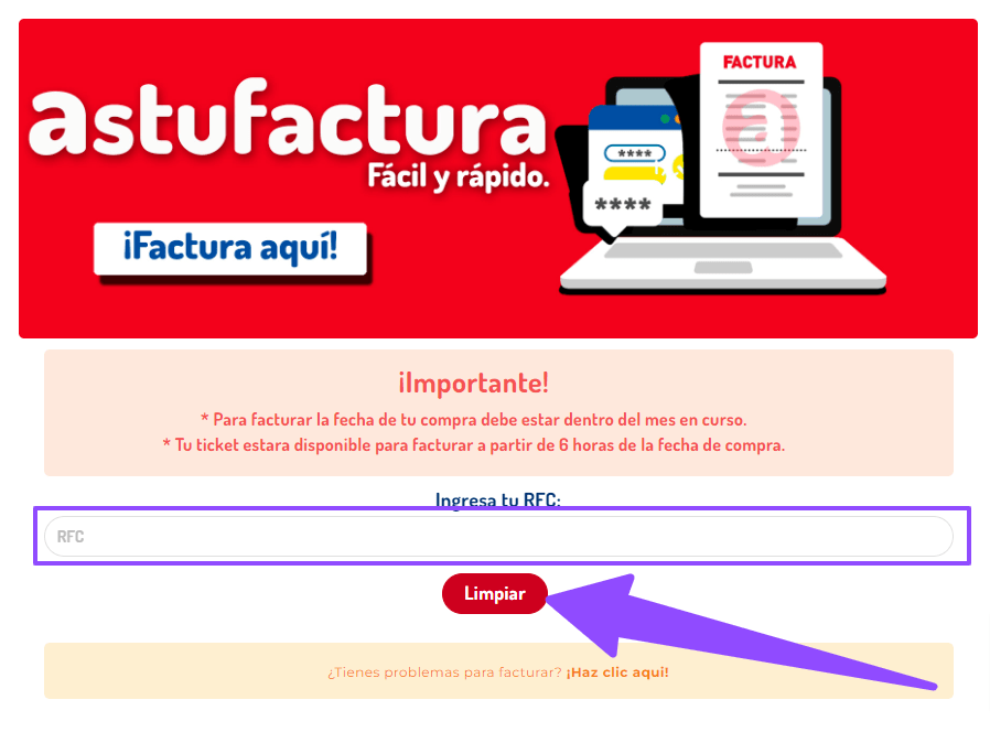 ingresar rfc facturacion Asturiano Facturacion ADN Fiscal