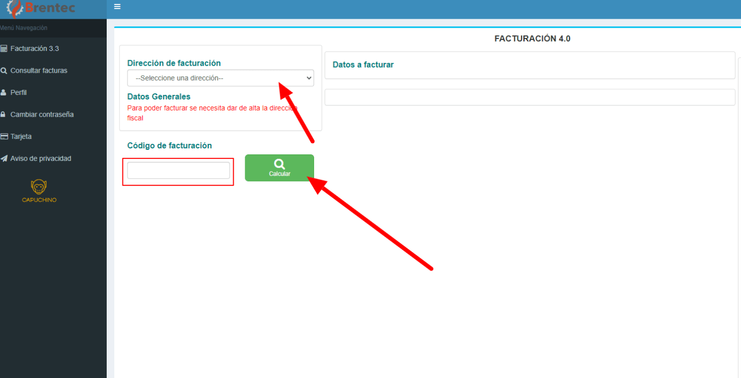 ingresar ticket Sysgas factura Facturar Tickets ADN Fiscal