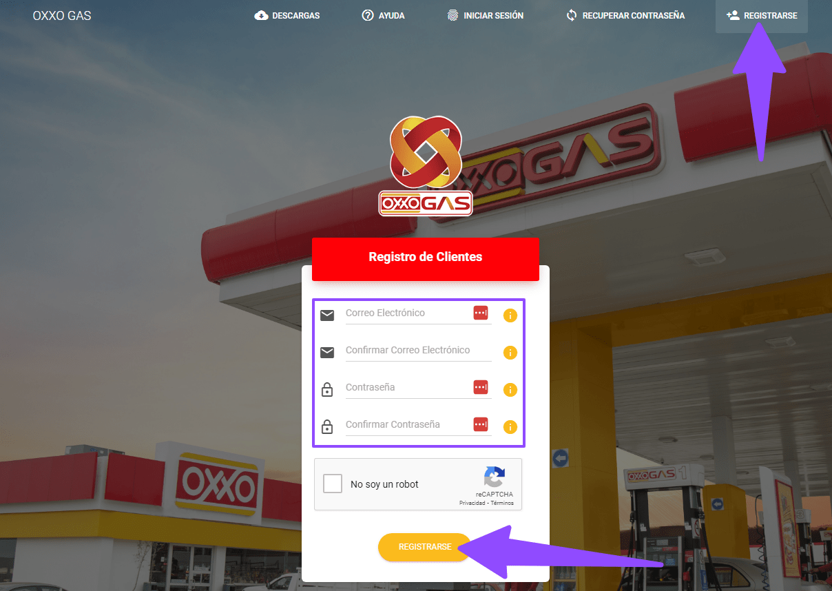 registrar cuenta OXXO Gas facturacion Facturacion ADN Fiscal