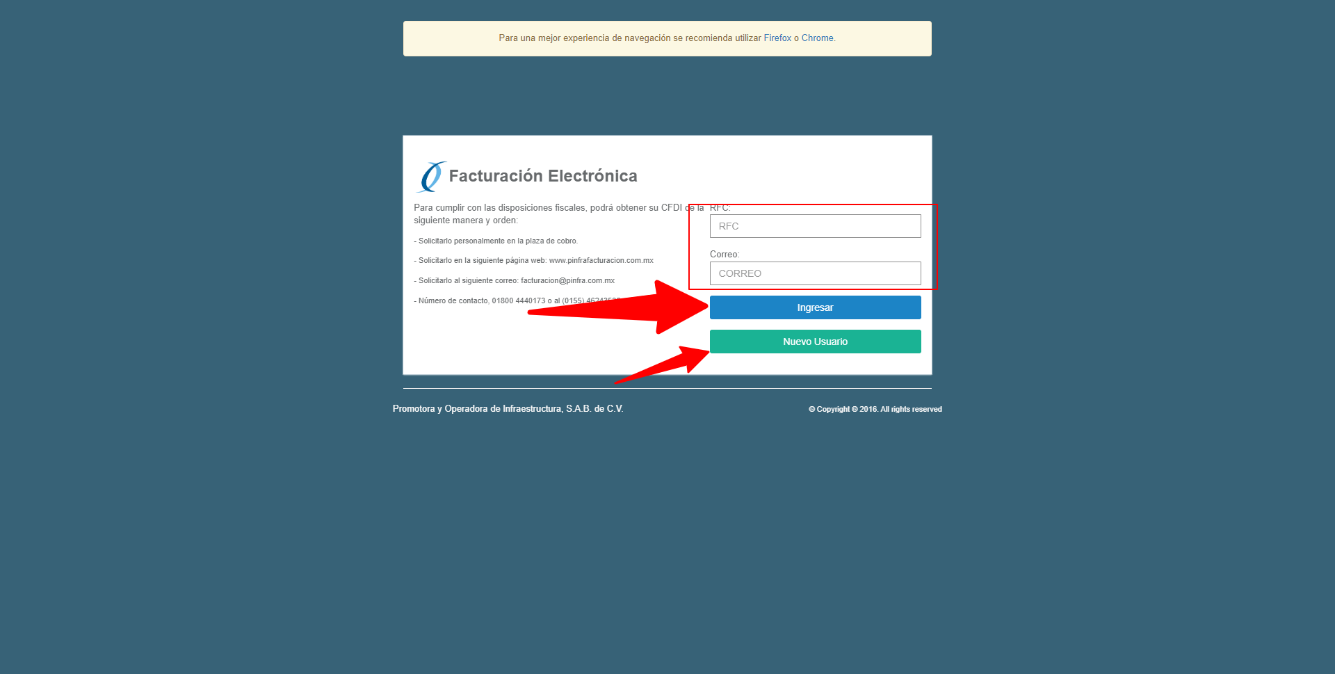 registrar datos nuevo usuario facturar Libramiento Aguascalientes Facturar Tickets ADN Fiscal