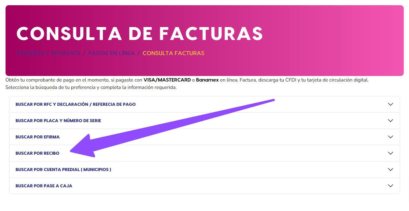 seleccionar metodo de Facturacion Gobierno del Estado de Aguascalientes ADN Fiscal